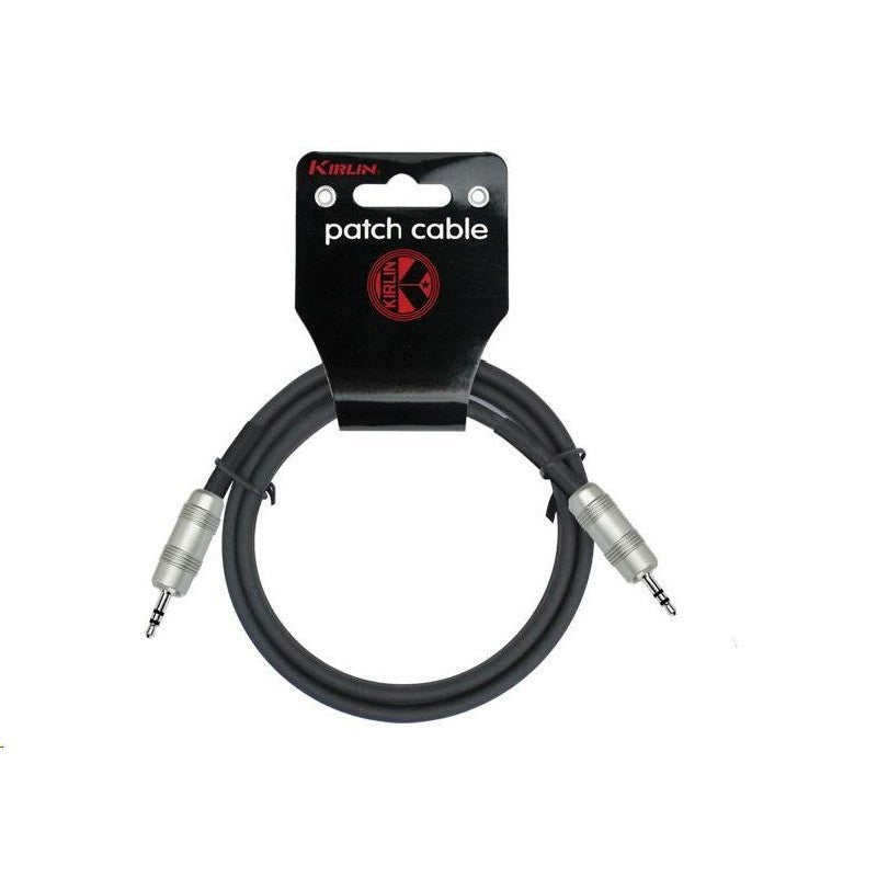 Kirlin AE668L-050BK Cable Patch 0.5 M Mini Jack- Mini