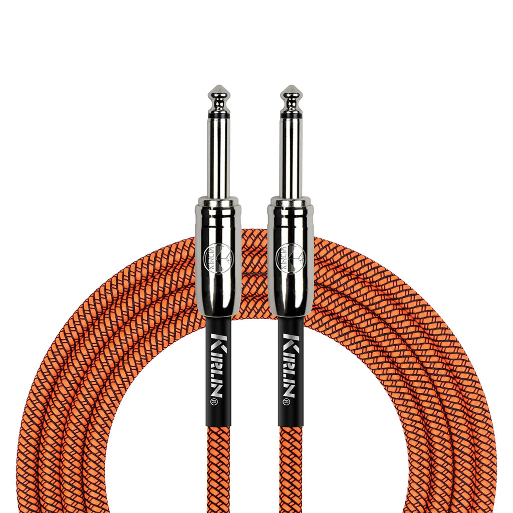 Kirlin IW201-3OR Cable Guitare Jack-Jack Mono 3 M