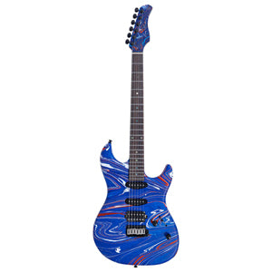 LARRY CARLTON S7 SW Blue Swirl