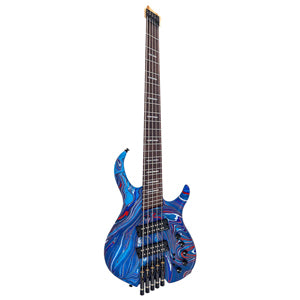 M. MILLER M6 Headless 5 Blue Swirl