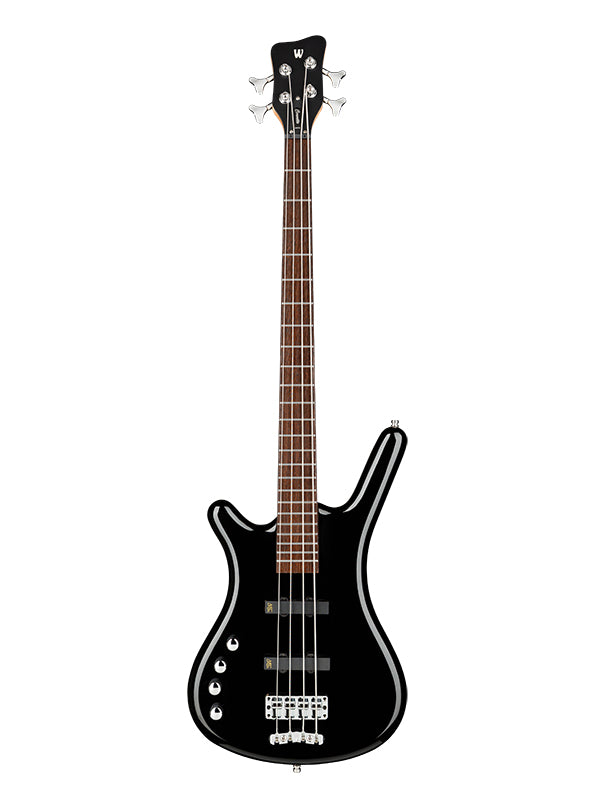 Warwick RockBass RockBass Corvette Basic 4 Medium Scale, gaucher - Solid Black