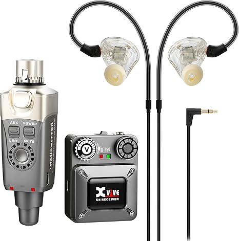 XVIVE Set HF In-Ear Monitor U4 e T9