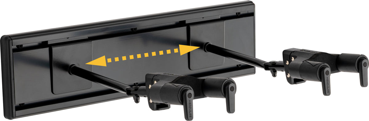 HERCULES GSP402SB SUPPORT MURAL 2 GUITARES