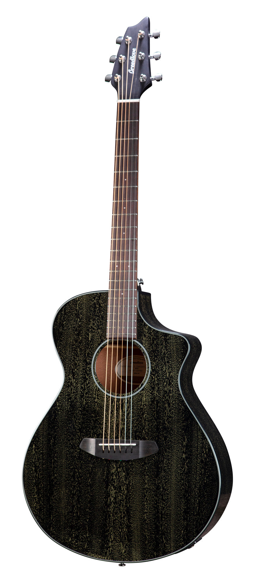 RAINFOREST S CONCERT BLACK GOLD CE, table acajou massif, f/e acajou, EQ Fishman Presys I, black gold