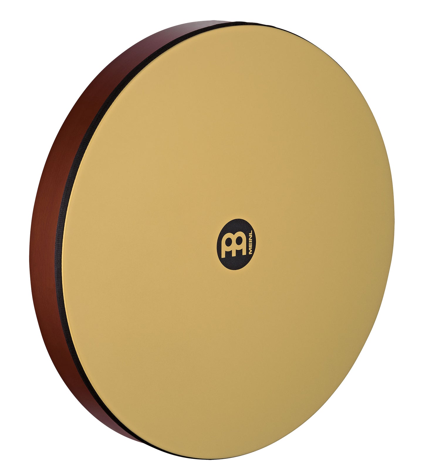 Hand Drum 20", corps en hévéa, peau synthétique True Feel, sans cymbalettes, design ergonomique, African Brown