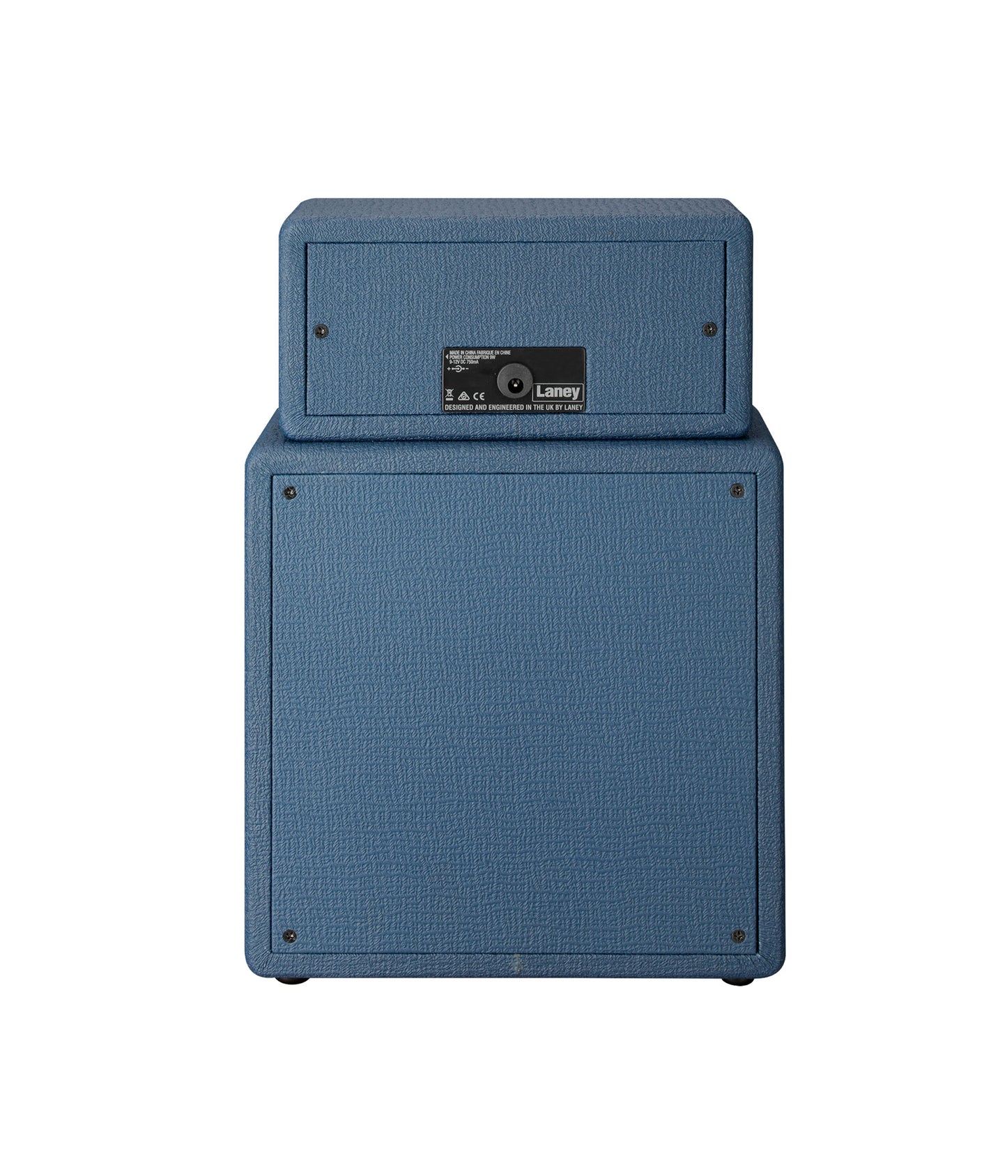 Ampli guitare MINISTACK-LION stéréo 2x 3W, look Lionheart, 4 x HP 3", 2 canaux, connectique LSI, bleu