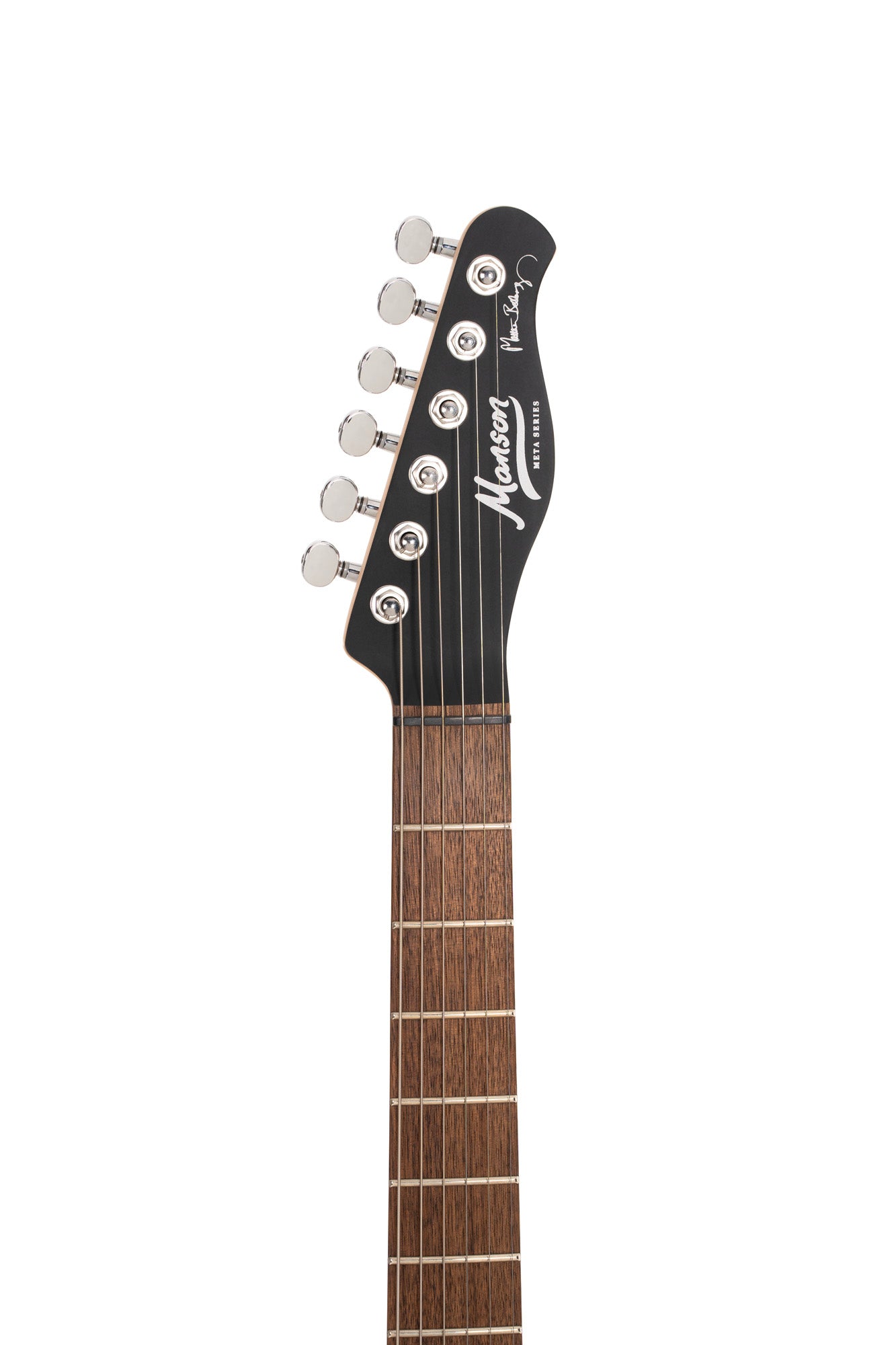 MBM-2H, signature Matt Bellamy, corps tilleul, manche érable, micros,"Kill" bouton, noir satiné