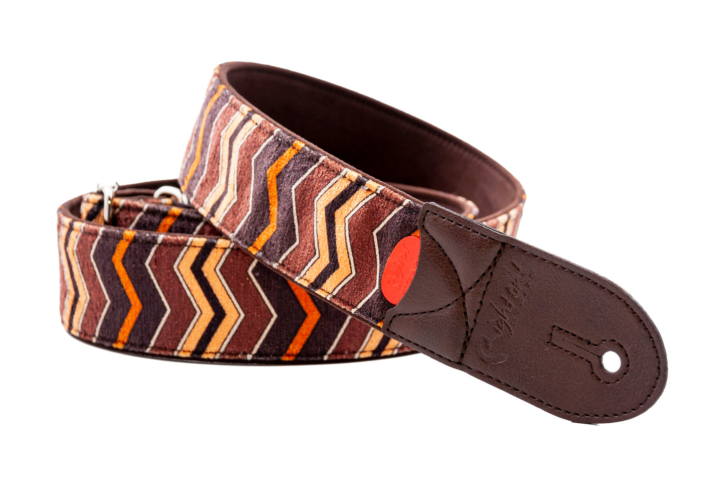 RIGHTON STRAPS ZIGGY-BR COURROIE VEGAN ZIGGY MARRON