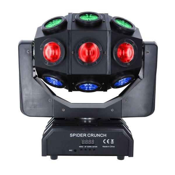 Power Lighting SPIDER CRUNCH Effetto a LED CREE 18x10W 4IN1 RGBW