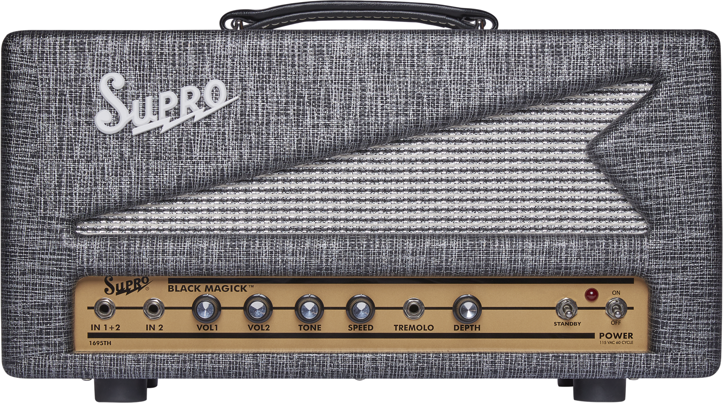 Supro Black Magick testata