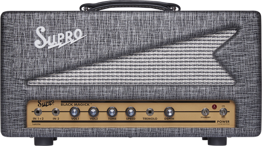 Supro Black Magick head