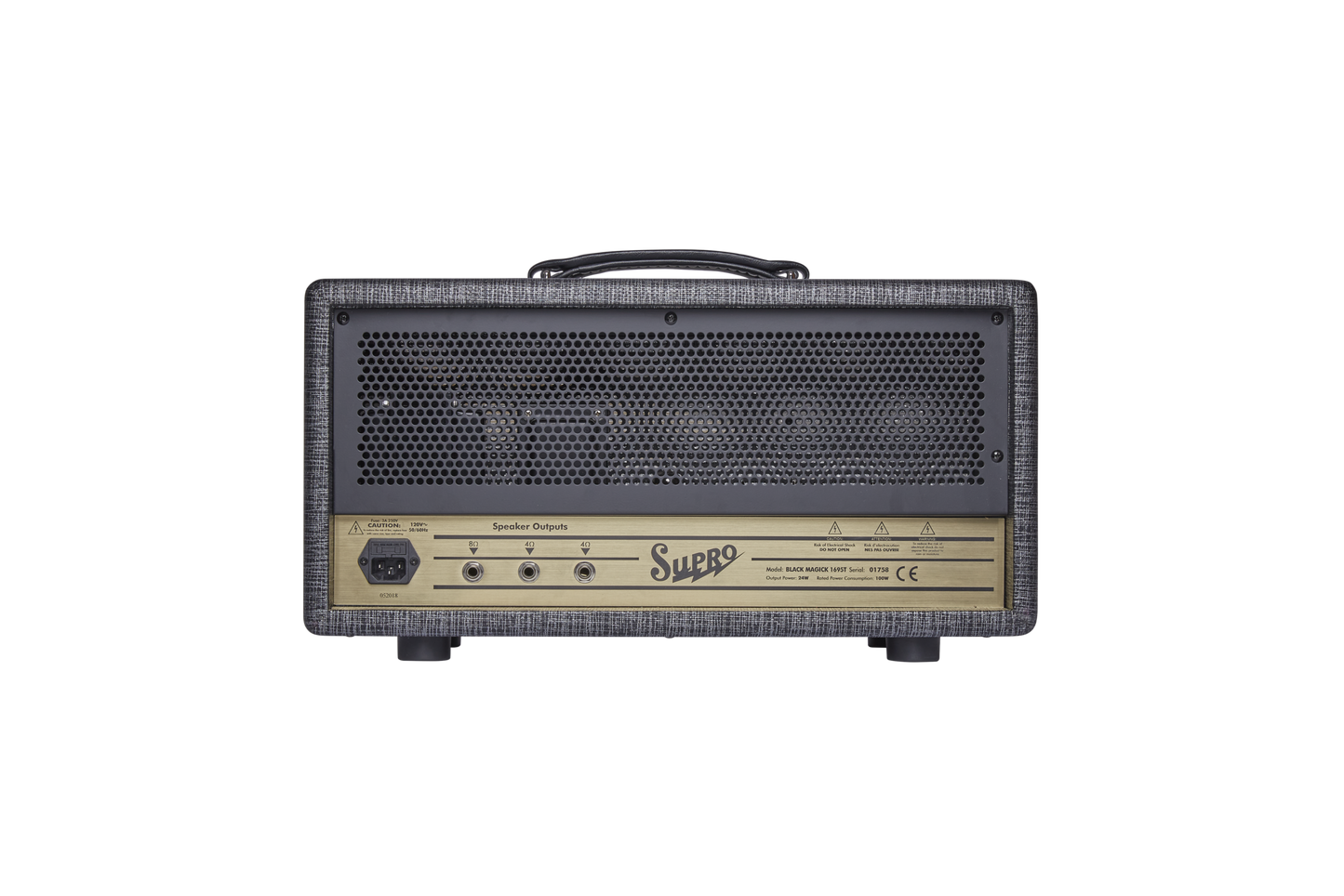 Supro Black Magick testata