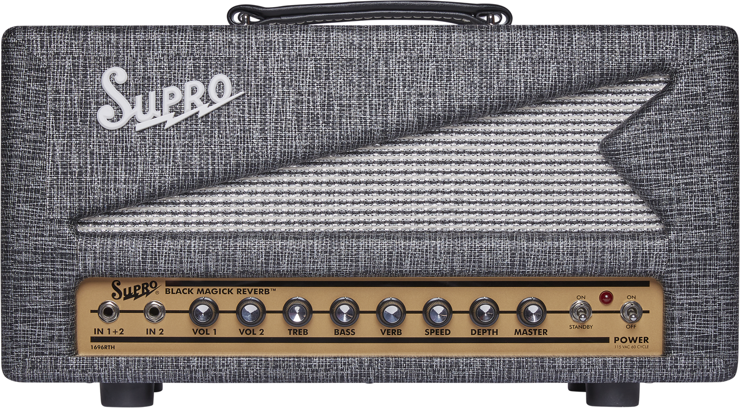 Supro Black Magick Reverb testata