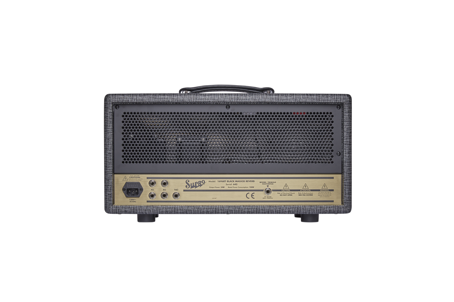 Supro Black Magick Reverb testata