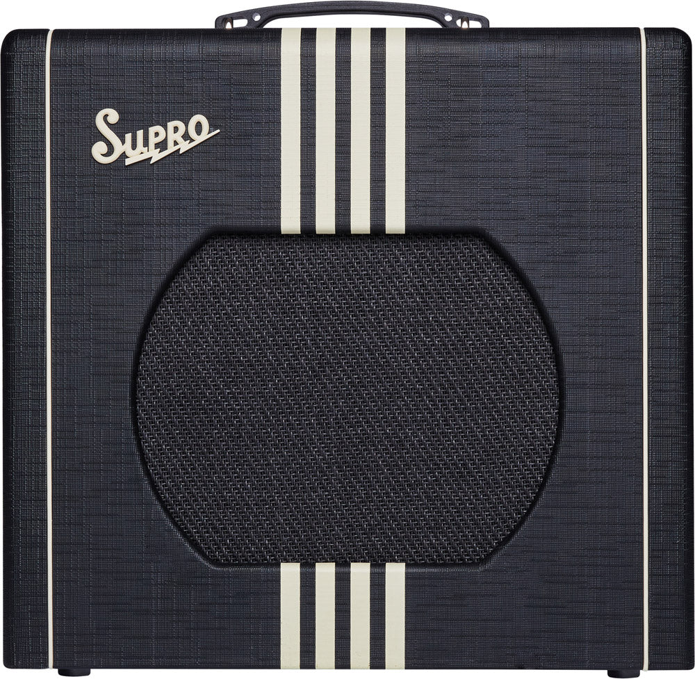Supro Delta King 12 Nero e Crema