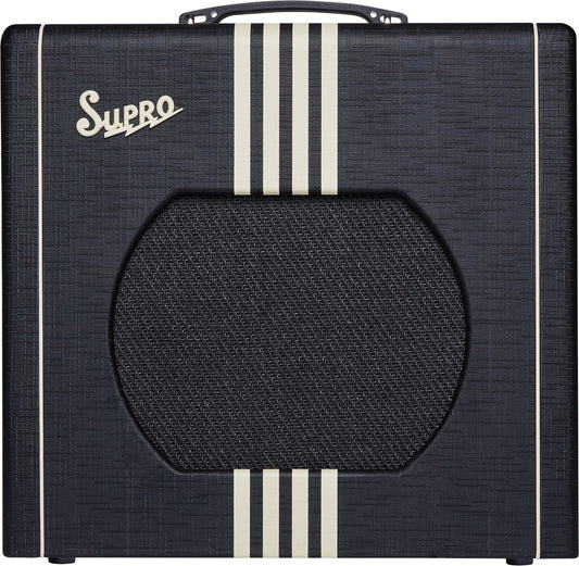 Supro Delta King 12 Black & Cream