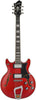 Hagstrom Alvar Ciliegia Selvaggia Trasparente