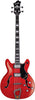 Hagstrom Viking Bass Ciliegia Selvaggia Trasparente