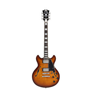 D'ANGELICO Premier Mini DC Dark Iced Tea Burst