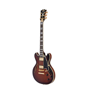 D'ANGELICO Excel Mini DC Ameretto Burst