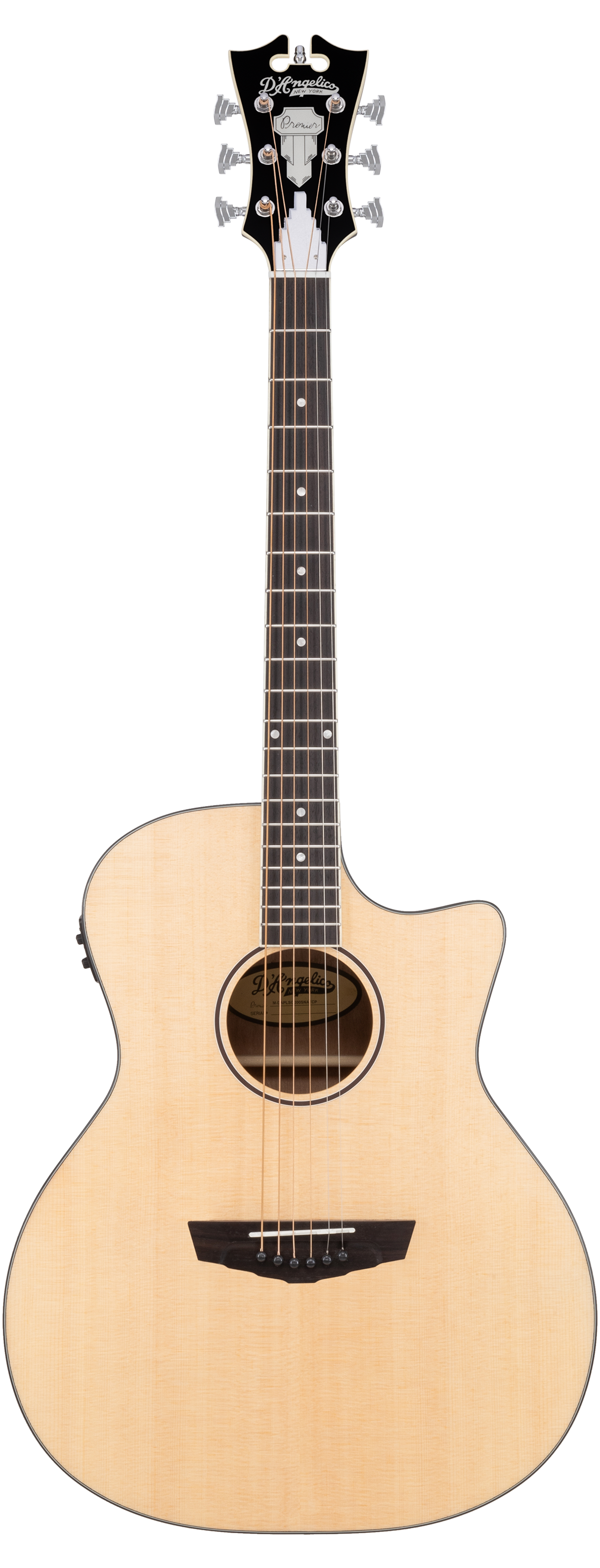 D'Angelico Premier Gramercy Lucido Crema