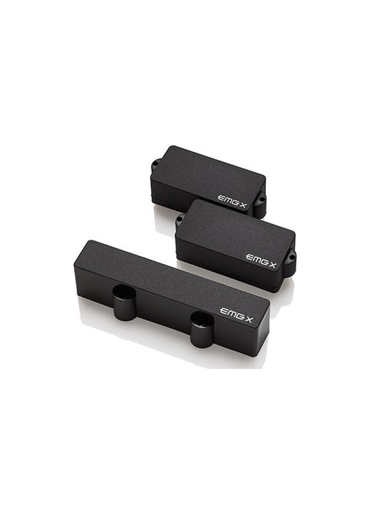 EMG X Series Set de micros basses type PJ, 4 cordes - Black