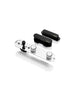 EMG Set T, pickup Telecaster, Alnico V, piastra di controllo solderless - Nero