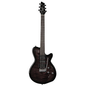 GODIN XT SA Trans Black Flame + Housse