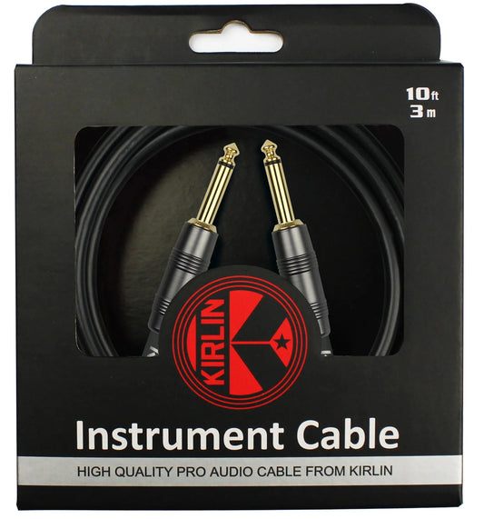 Kirlin IP221-3BKE Premium Cable Jack-Jack Mono 3 M