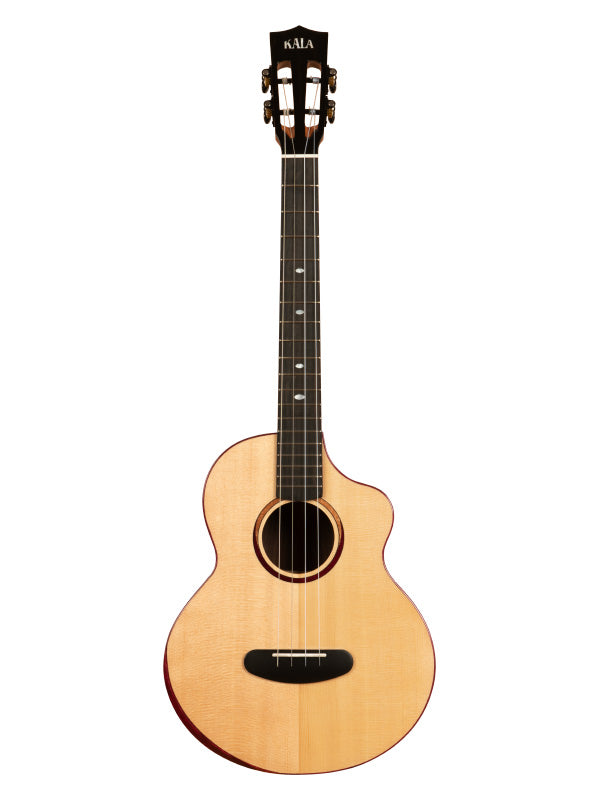 Contour collection, Solid Gloss Spruce Rosewood, Bariton Cutaway, livré avec housse