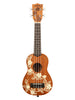 Kala Maori - Gardenia Mahogany, Soprano, livré avec housse motif Voyage