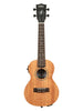 Kala James Hill Signature, concert elettroacustico, tutto in mogano massello, fornito con custodia
