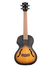 Kala Crossover - Archtop hollow, Tenore elettroacustico - Tobacco