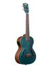 Kala Brooklyn Green Archtop, tenore, con custodia inbegrepen