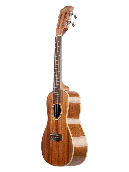 Gloss Solid Mahogany, Concert, livré avec étui