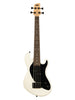 Kala Corpo Massello U-Bass, 4 corde, fornito con custodia - Crema