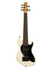 Kala Solid Body U-Bass, 5 corde, con custodia - Crema