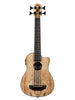 Kala Spalted Maple U-Bass, livré avec housse