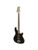 Lakland Skyline 44-OS, 4 corde - Nero traslucido, tastiera in palissandro