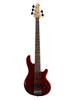 Lakland Skyline 55-02 Standard, 5 corde - Rosso mela candita, tastiera in palissandro