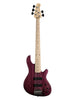 Lakland Skyline 55-OS, 5 corde - Viola traslucido, tastiera in acero
