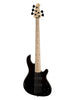 Lakland Skyline 55-OS, 5 corde - Nero traslucido, tastiera in acero