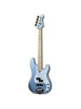 Lakland Skyline 44-64 Custom, 4 corde - Blu ghiaccio metallizzato, tastiera in acero
