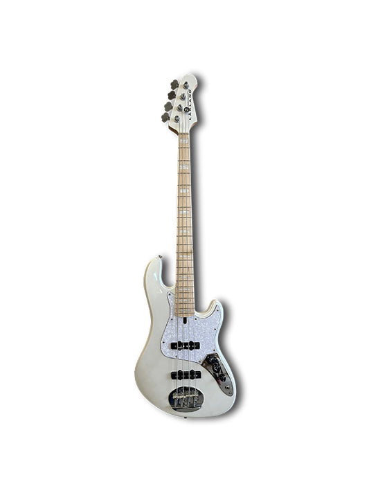 Lakland Skyline Darryl Jones Signature 4, 4 cordes - White Pearl, Touche érable