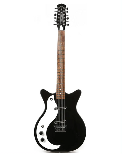 Danelectro Vintage12 Lucido Nero Sinistro