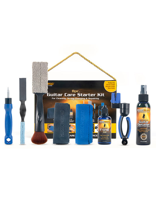 MusicNomad Starter pack pour nettoyer et changer ses cordes