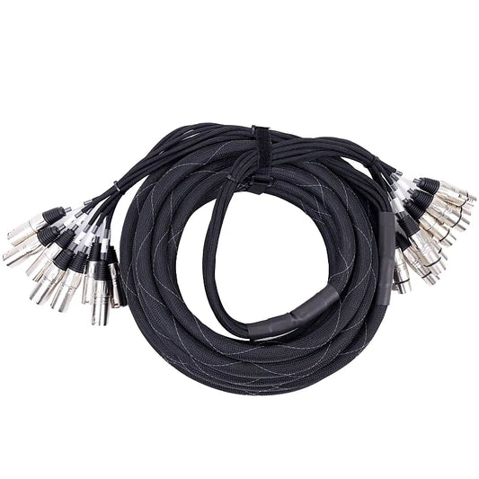 Kirlin MT815-10BK Cable Kirlinmultipaire 8 XLR M XLR F Mon