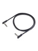 Cavo piatto TRS Rockboard 120 cm - Nero