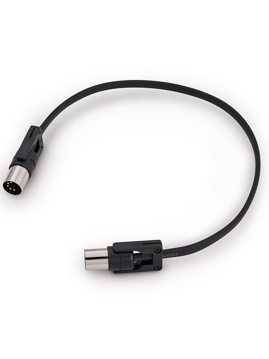 Câble MIDI FlaX Plug - 30 cm - Noir