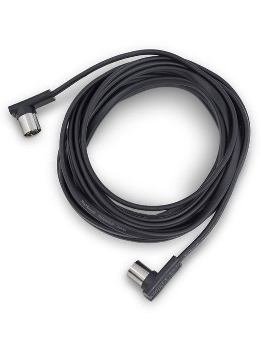 Câble MIDI plat - 10 m - Black